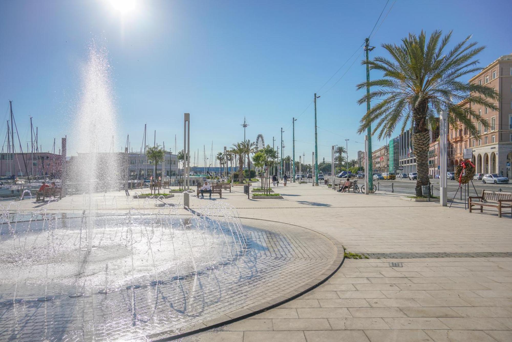 Perle Gemelle In Marina Lägenhet Cagliari Exteriör bild